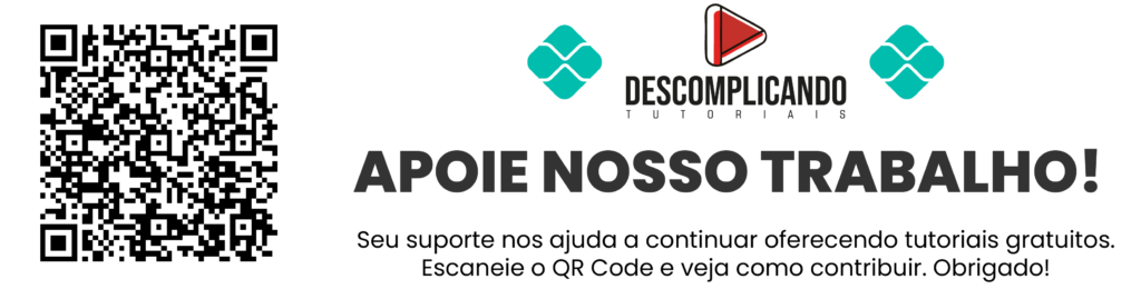 Qr cod apoio